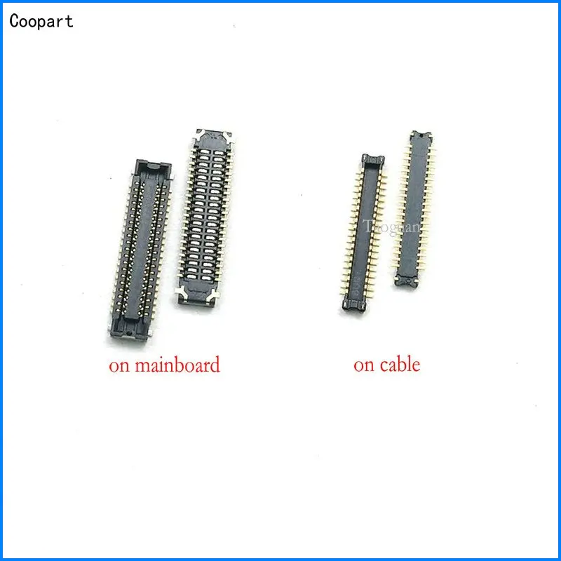 

5pcs/lot Coopart FPC Connector Port Plug for LCD display on Mainboard/cable for Huawei P6 P8 P9 /P9 plus replacement