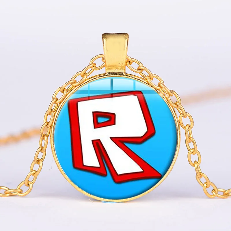Roblox мультфильм игра кулон цепочка украшение для мужчин дети ожерелье унисекс