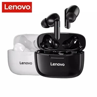 lenovo bluetooth earphone xt90 tws wireless earbuds ipx5 waterproof sports headphone touch control 9d hifi steror sound headsets