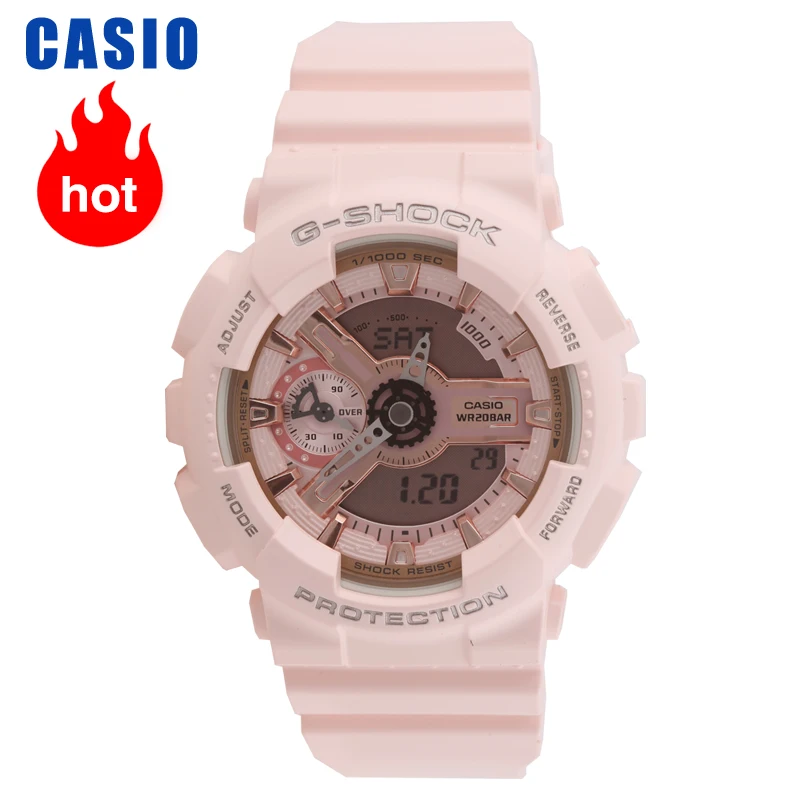 Casio watches trendy fashion casual ladies GMA-S110MP-4A1 | Наручные часы