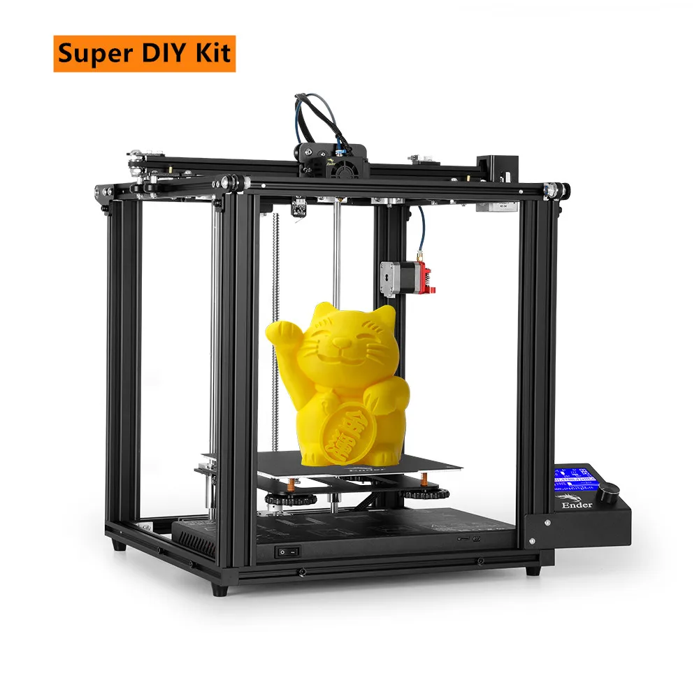 Ender 5 Pro 3D принтер Бесшумная доска Предустановленная Магнитная пластина