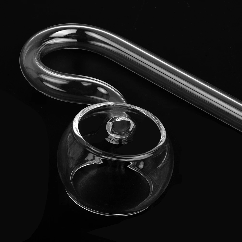 NICREW 10mm Mini Nano Glass Lily Pipe Jet Inflow Outflow Water Plant Tank Filter Quality Fish landscape Accessories - купить по