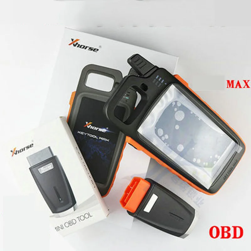 

Xhorse VVDI ключевой инструмент Max удаленный ключевой программист Поддержка работать с Кондор Дельфин XP005 Bluetooth OBD в комплекте