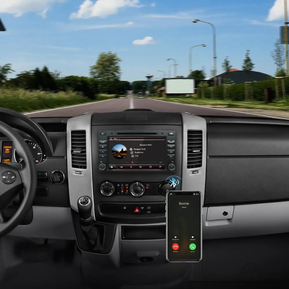 2 DIN радио Android 9,0 автомобильный dvd-плеер радио gps Navi для Mercedes Benz B200 A B класс W169 W245 Viano Vito W639 Sprinter W906