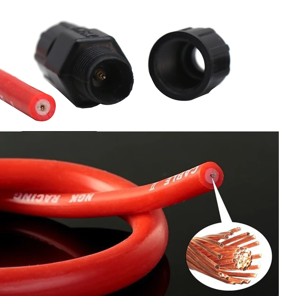 ALCON Racing NGK иридивая Свеча зажигания провода кабеля питания Крышка кабель для