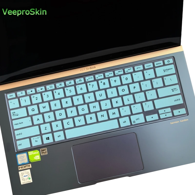 Защитная крышка для клавиатуры ноутбука ASUS ZenBook 14 UX434 UX434FL UX434FLC UX431 UX434F UX431FN UX431FA UX392