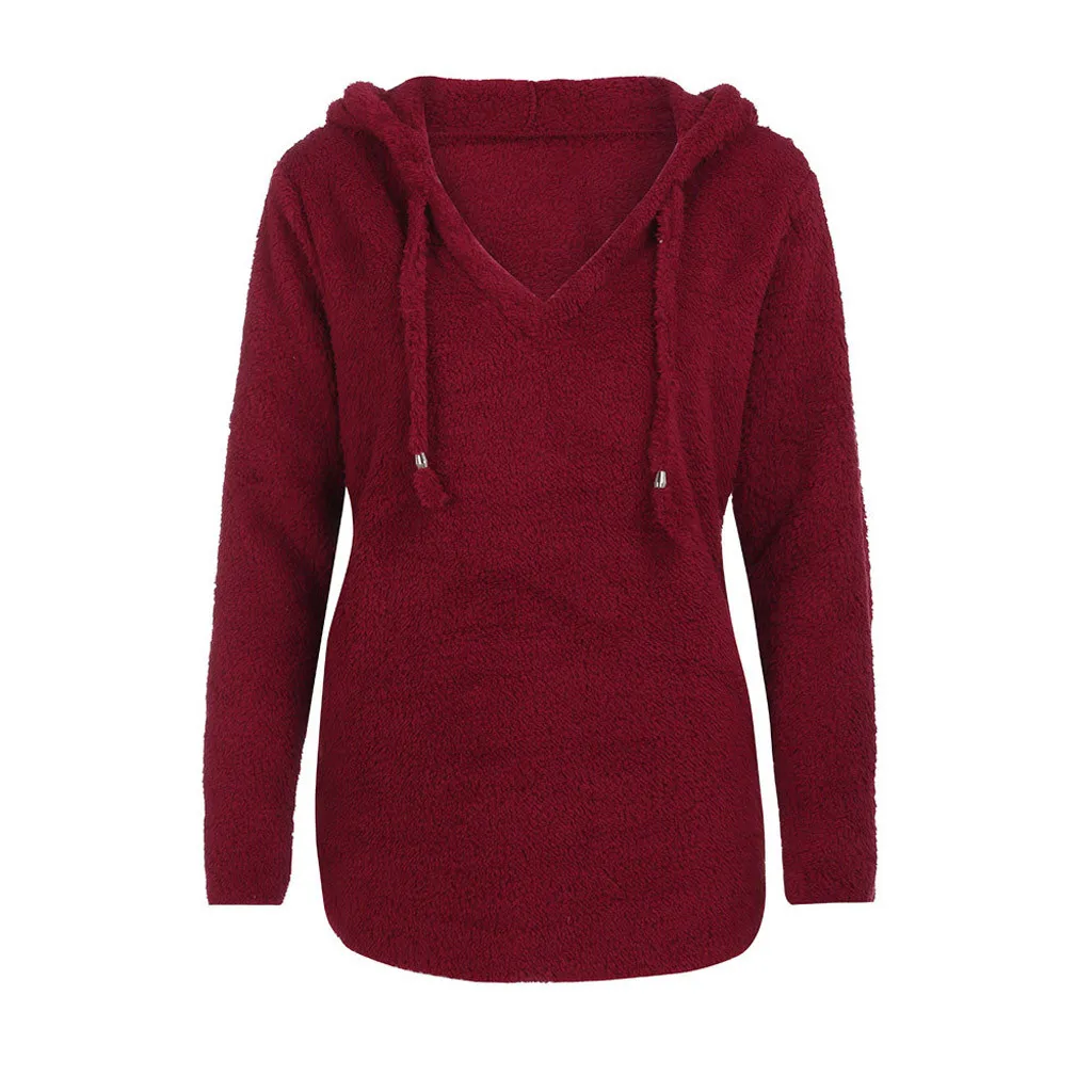 

2020 Autumn Winter Warm Sweatshirt Women Casual Harajuku Hooded Sweatshirts Loose Long Sleeve Thick Plush Pullovers Hoodie