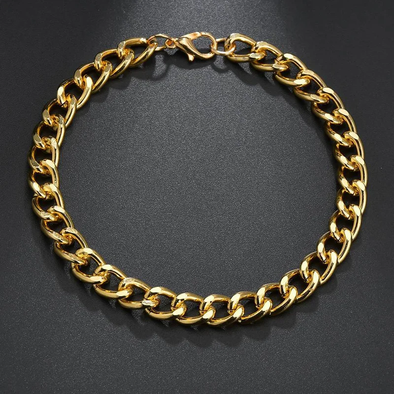 Мужской кожаный браслет Нержавеющая сталь мужской оптовая продажа Серебряный