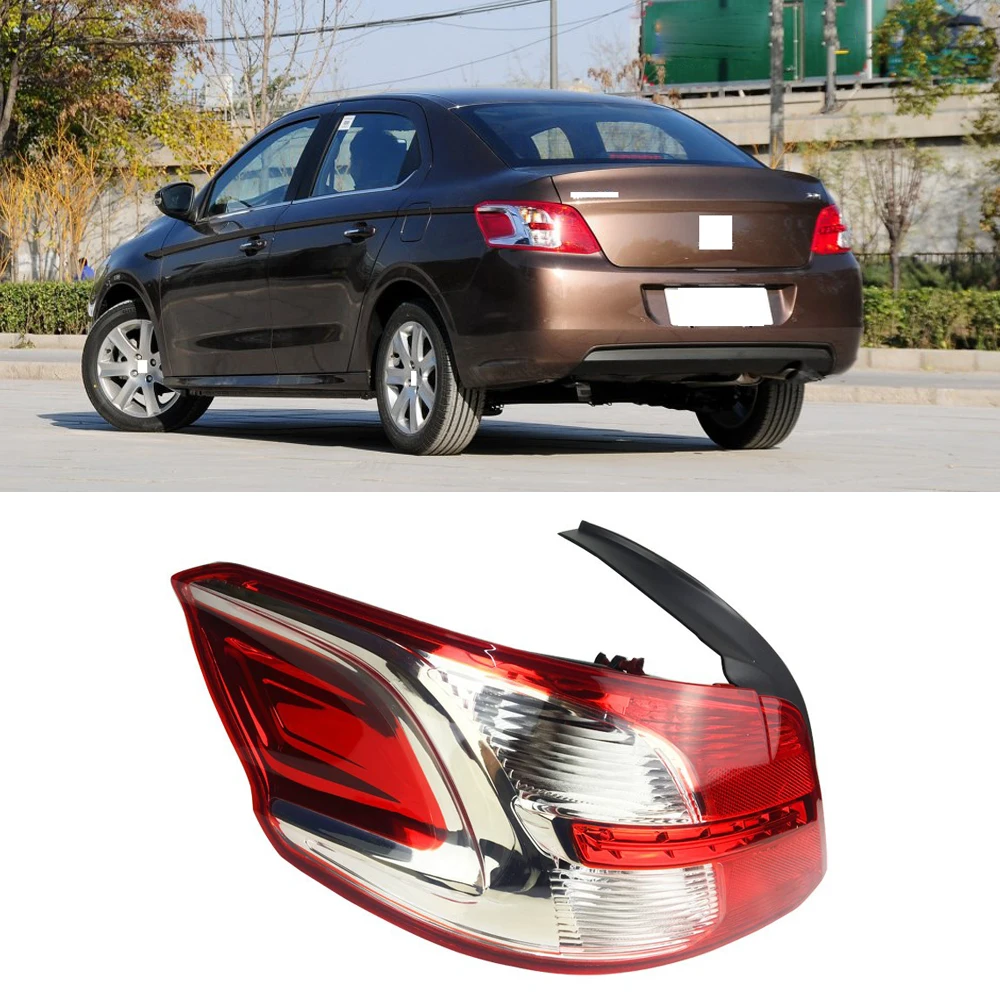 CAPQX 1 шт. для Peugeot 301 2013 2014 2015 2016 задний бампер светильник тормозной предупреждающий