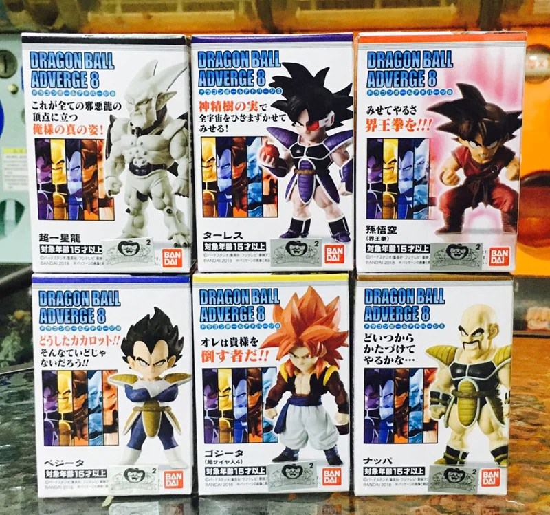 "Dragon Ball Super" оригинальная Коллекционная Фигурка BANDAI-Broly Raditz Cell Nappa Turles Vegeta Goku Gogeta Piccolo Yamcha