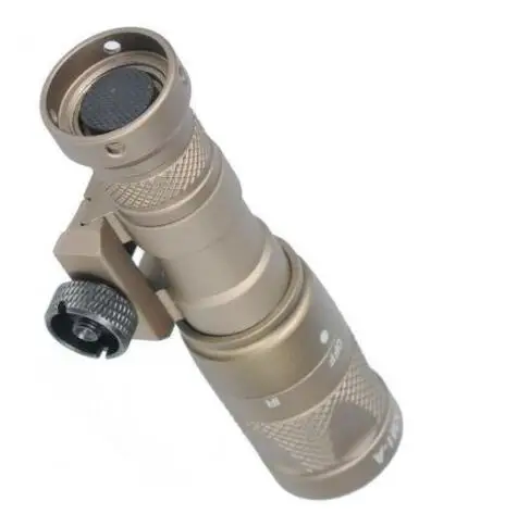 DE Тактический SF M300V IR Scout Light WeaponLight белый и светодиодный ИК-фонарик постоянный мгновенный выход 20 мм рельс для охоты - Цвет: DE