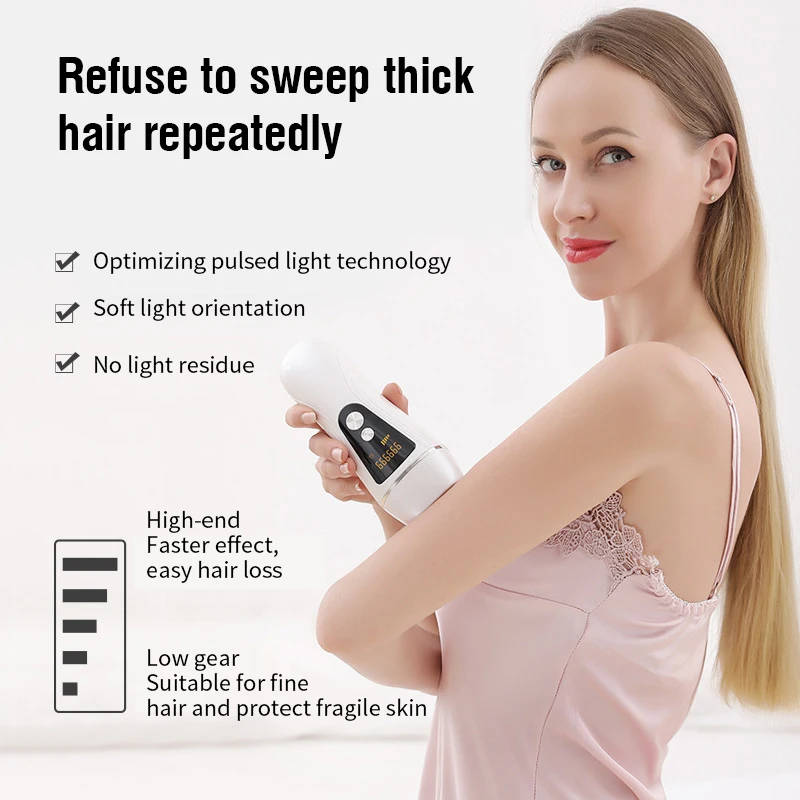 IPL Электрический лазерный эпилятор 999999 Flash профессиональный Перманентный лазер