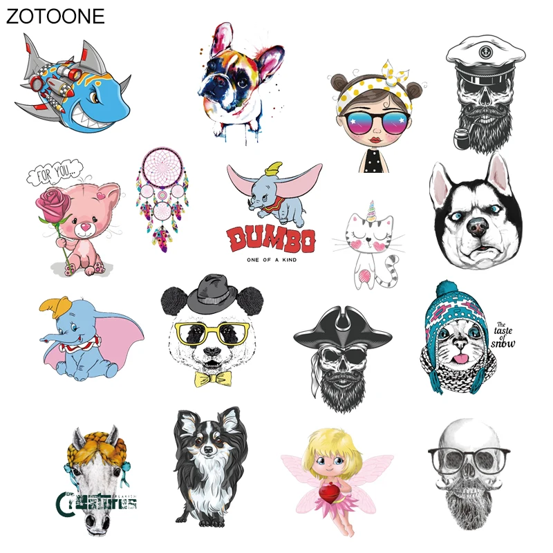 ZOTOONE Ловец снов симпатичный животный девушка Ангел патч утюжок теплопередачи для