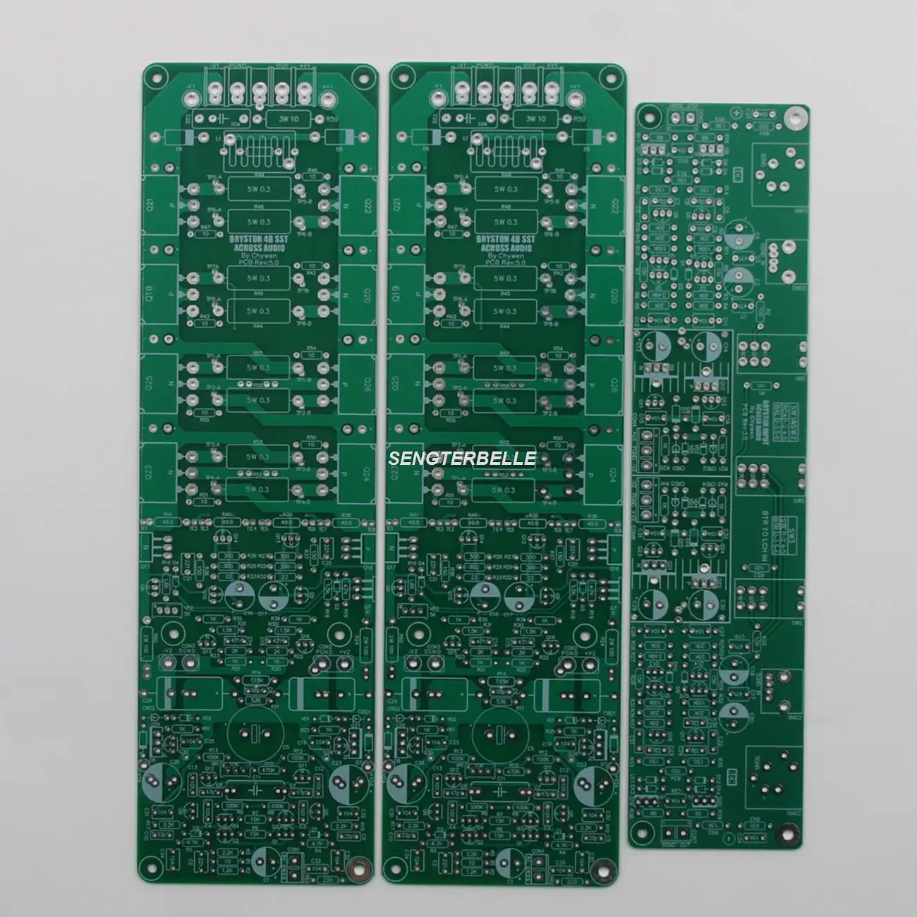

One Pair HiFi BRYSTON 4B SST Power Amplifier Board PCB Bare Board + Audio Input Board PCB