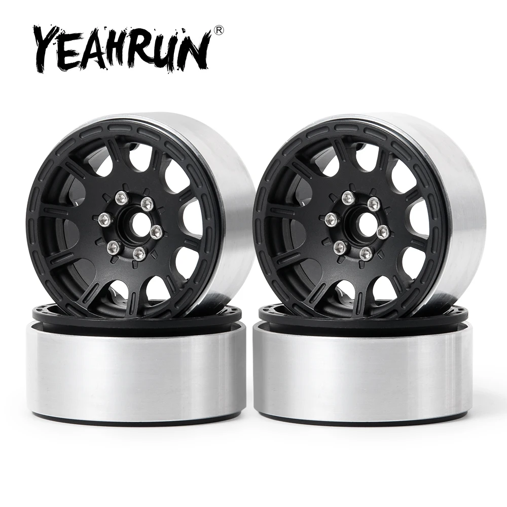 

Колесные диски YEAHRUN для AXIAL SCX10 D90 CC01 1,9 дюйма, 4 шт.
