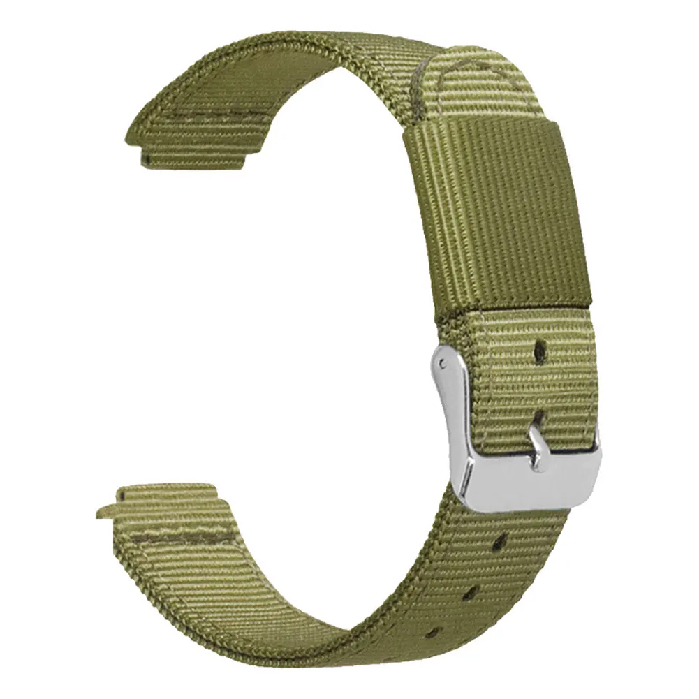 Ремешок нейлоновый для наручных часов сменный спортивный браслет с принтом 22 мм