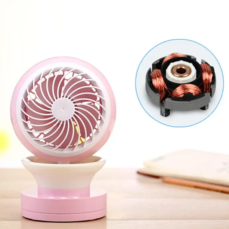 

Mini Portable USB Charging Air Conditioning Fan Ventilator Spray Cooling Fan Humidifier with Nightlight for Home Office Use