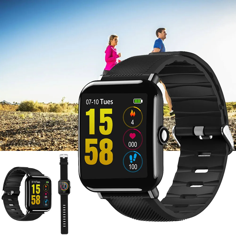 

GPS Tracker Heart Rate Bluetooth Long Standby Waterproof Multifunctional Touch Screen Outdoor IOS Android Fitness Tracker