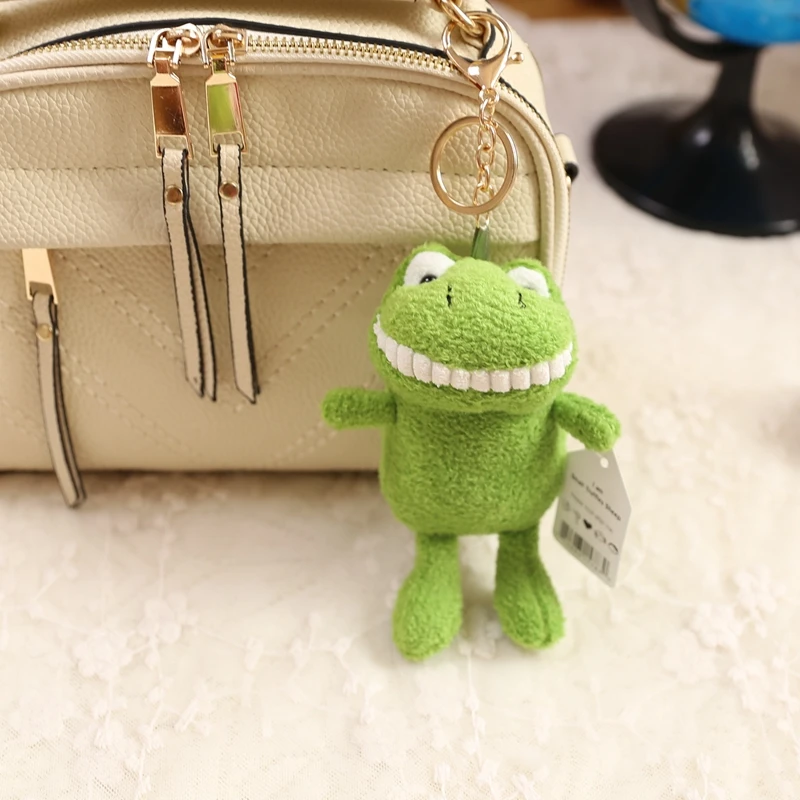 

Kawaii Plush Doll Bag Pendant for Girls Schoolbag Backpack Pendant Decoration Kids Gift Keychain Bunny Monkey Bear Toys