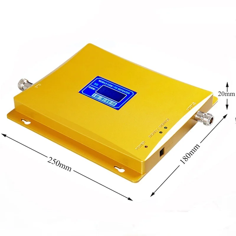 Усилитель с высоким коэффициентом усиления двухдиапазонный 5 диапазонов 4 850 1700