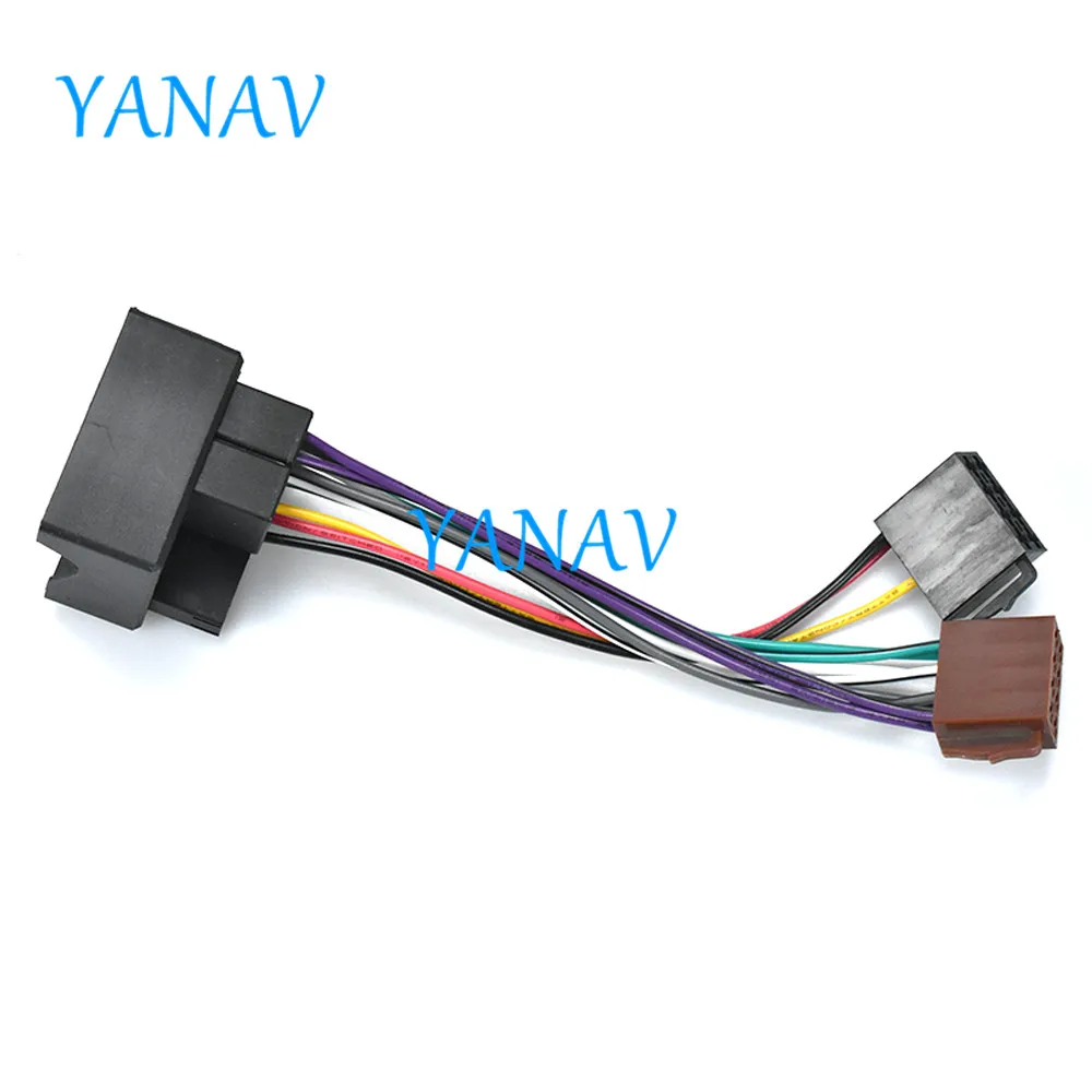 12 026Wire Harness ADAPTER адаптер для радио кабель переходник стандарт iso стандарта