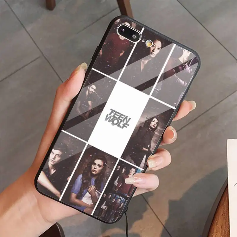 

Teen wolf Cover Funda Phone Case Tempered glass For iphone 5C 6 6S 7 8 plus X XS XR 11 PRO MAX