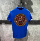 Мужские рубашки-поло, брендовая одежда, новая летняя рубашка с коротким рукавом, мужская хлопковая рубашка, популярная мужская футболка, стиль Стразы, размеры до 4XL