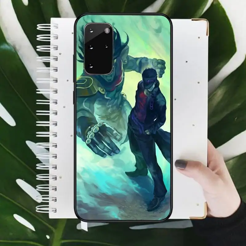 

Jotaro Kujo Jojo's Bizarre Adventure Phone Case For Samsung galaxy S 9 10 20 A 10 21 30 31 40 50 51 71 s note 20 j 4 2018 plus