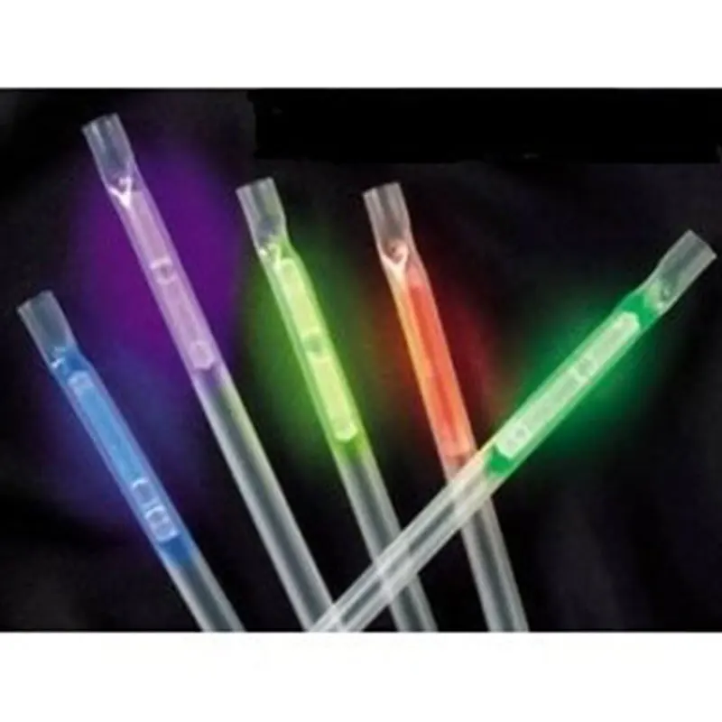 Флуоресцентная Солома для питья кухонные принадлежности украшение дома клуба