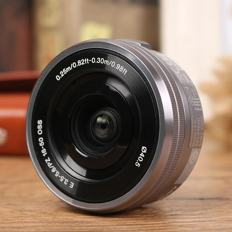 Оригинальный E 3 5-5 6 16-50 PZ OSS Lens SELP1650 E-Mount DSLR камер масштабируемый бинокль для Sony A6300