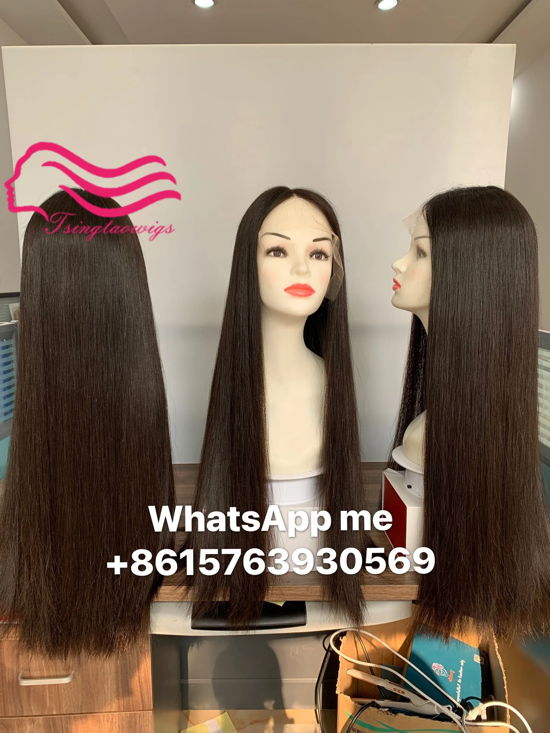 Tsingtaowigs lace top wig 100% European virgin hair swiss kosher free shipping | Jewish Wigs