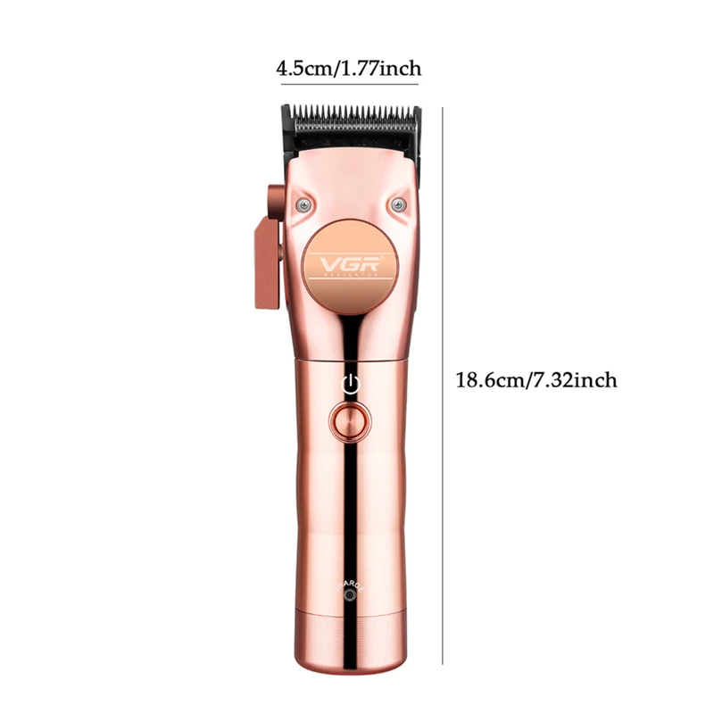 

Low Noise Electric Beard Haircut Rechargeable Hair Trimmer Stainless Steel Blade Head Men Hair Cutting Barber Machine Hair cut