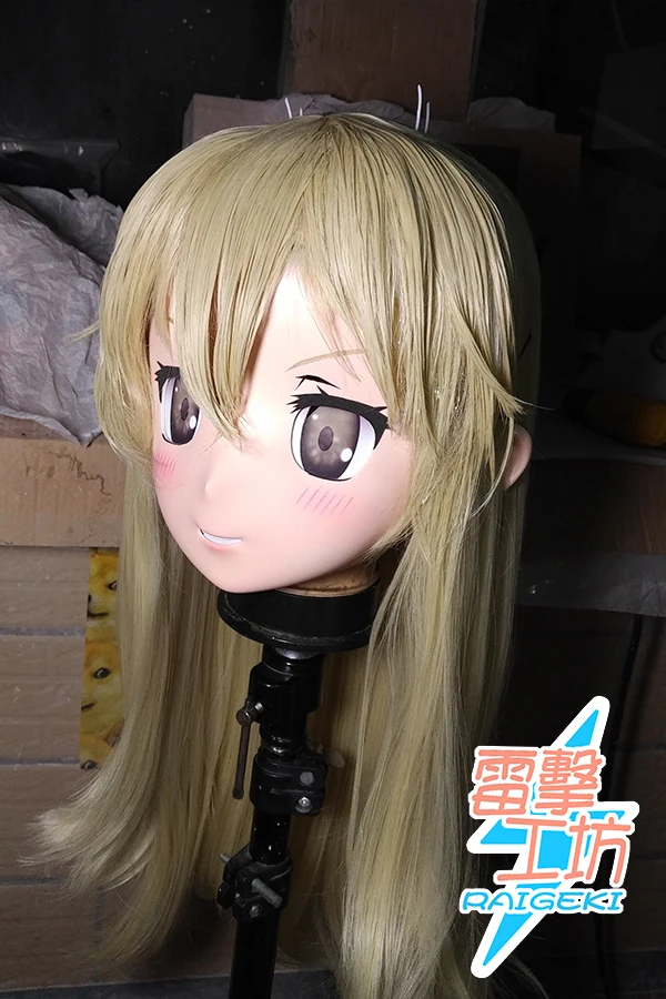 (RAIGEKI MAKS 85) Resin Crossdresser DOLL BJD Kigurumi Anime Kantai Collection shimakaze Cosplay Head Mask