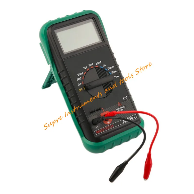 MASTECH MY6243 цифровой C/L индуктивность 2 м/20 м/200mH/2 ч измеритель емкости 2nF-200uF |