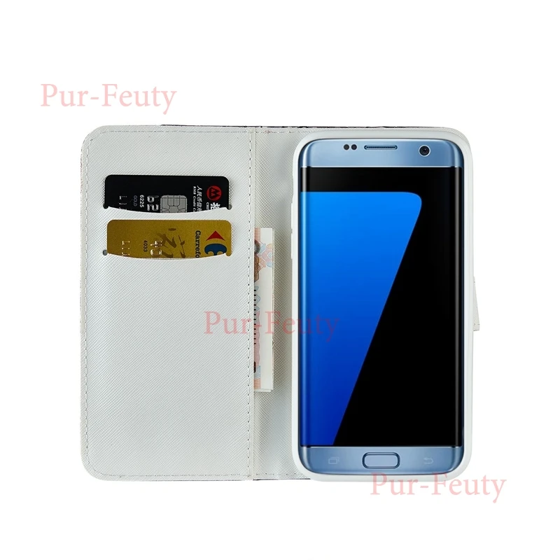 Кожаный чехол-книжка для samsung Galaxy S7 SM G930F G930FD G930U с магнитной подставкой, чехлы для телефонов Etui samsung S7 S 7 7 S