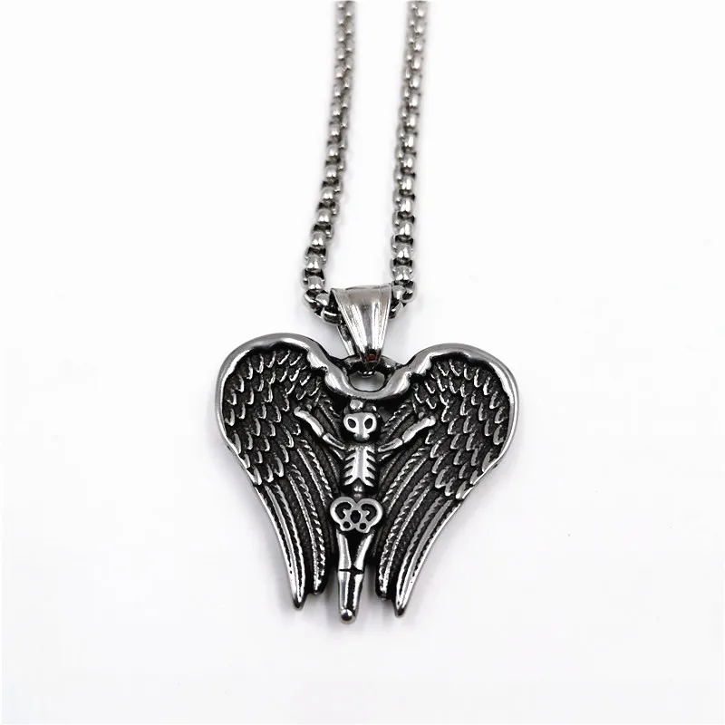 Женская цепочка с подвеской ангельские крылья|Ожерелья подвеской| |