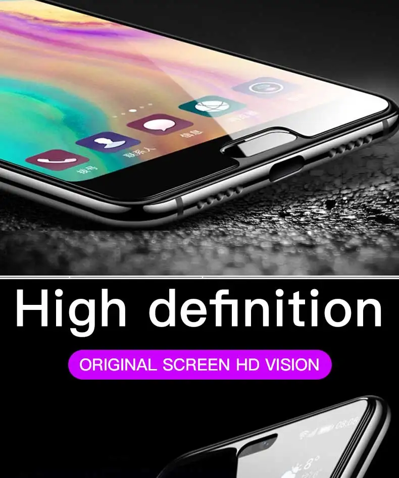 9D закаленное стекло для huawei Honor 20 10 9 Lite V9 V10 V20 9i 10i 20i 8X10 Lite Защитная пленка для экрана Защитный чехол