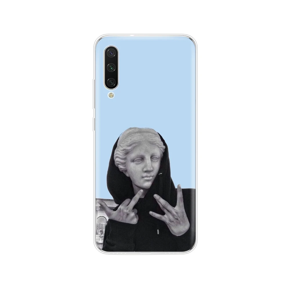 Чехол для xiaomi mi 9 LITE силиконовый чехол из ТПУ мягкий lite coque capa fundas кожаные