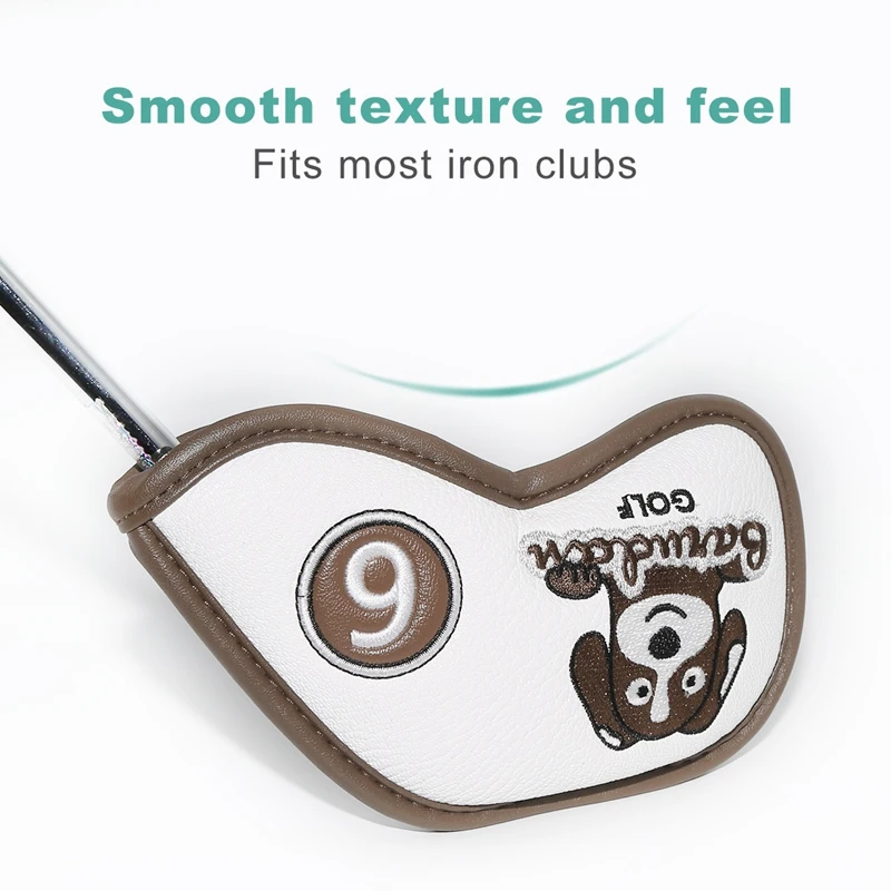Металлический чехол для гольф-клуба симпатичный гольфа с изображением собаки 9