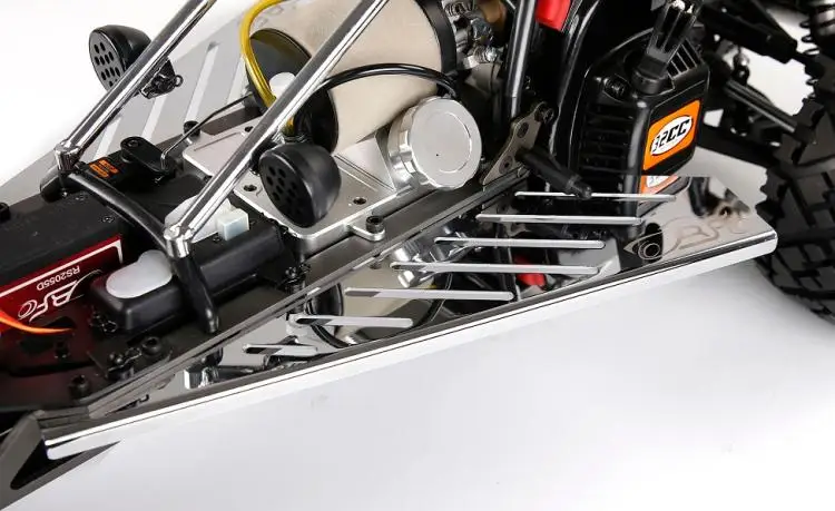 Боковая направляющая из нержавеющей стали педаль для HPI Rovan KM baja 5b 1/5 rc car - купить