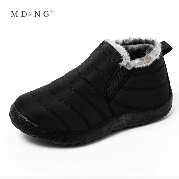 

Women Boots Ultralight Winter Shoes Women Ankle Botas Mujer Waterpoor Snow Boots Female Slip On Flat Casual Shoes Plush Footwear