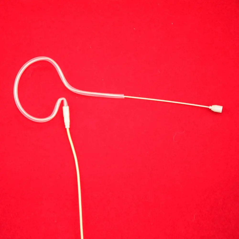 E 3 C Проводная гарнитура с одним ушным крючком конденсаторный микрофон (1/8 дюйма) 5