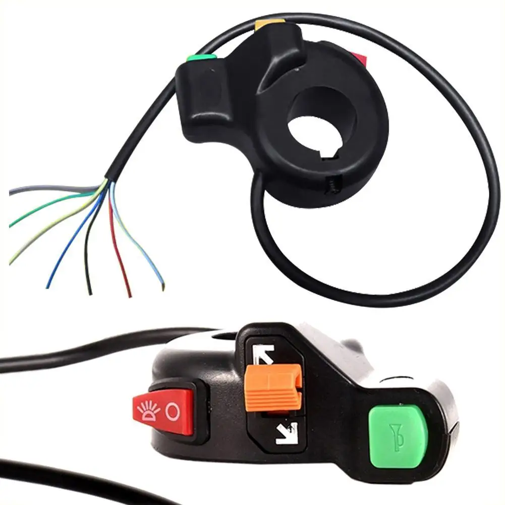 22 мм Универсальный Мотоцикл ATV руль поворот рог на включение/выключение