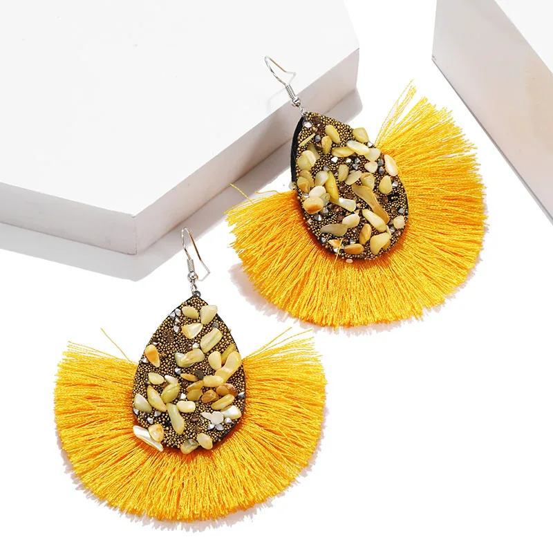 Женские серьги ручной работы в богемном стиле | Украшения и аксессуары