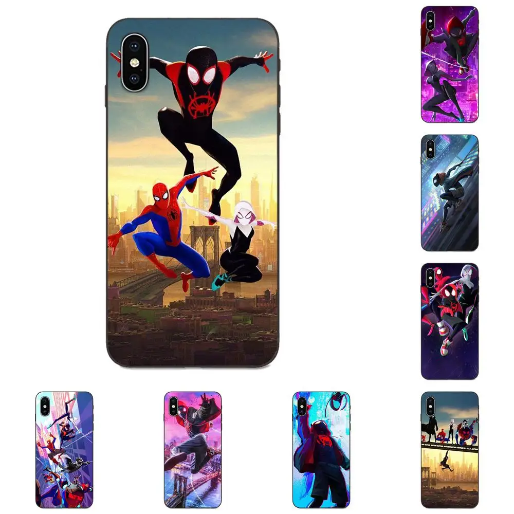 Spider Man Into The Verse For Galaxy A8 A9 Star Note 4 8 9 10 S3 S4 S5 S6 S7 S8 S9 S10 Edge Lite Plus Pro G313 | Мобильные телефоны