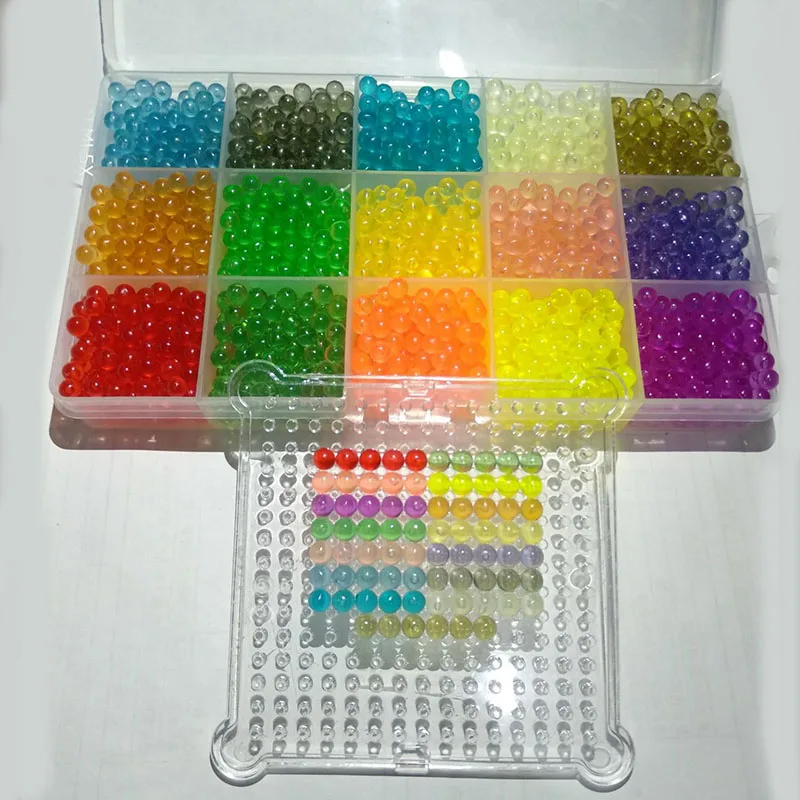 Бусины пазлы с кристаллами для самостоятельной сборки бусины распылителем воды