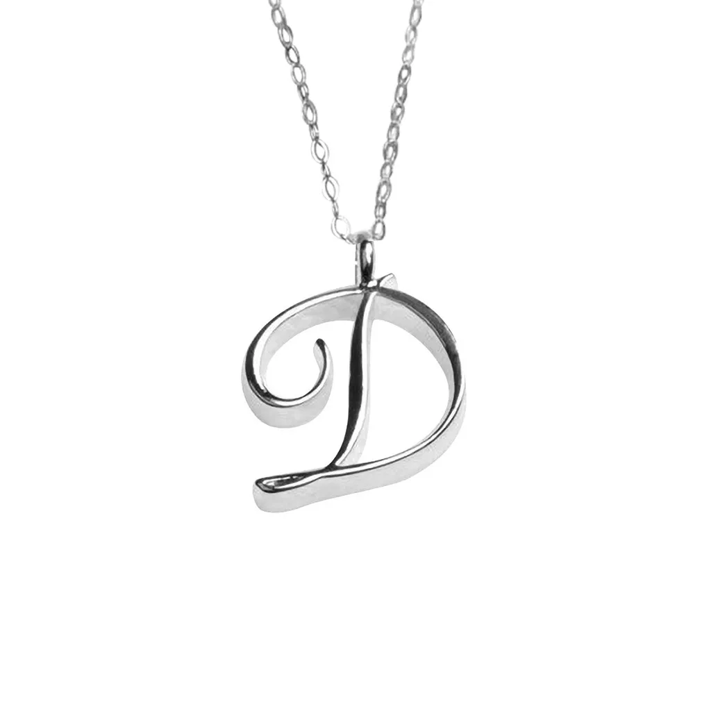 Soild маленькие золотые кованые металлические бамбуковые 26 буквы Алфавит