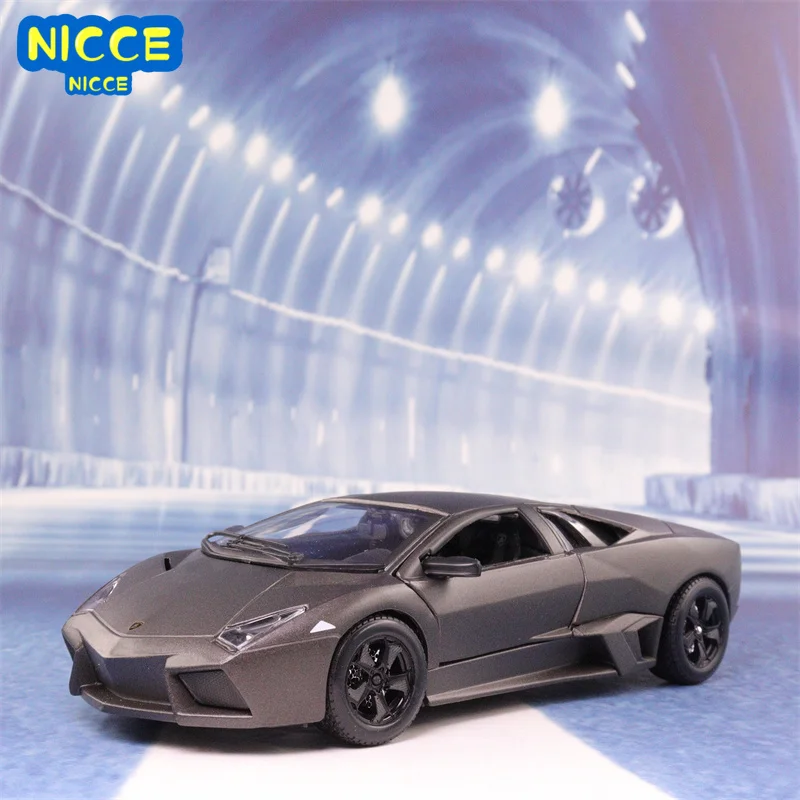 

Bburago Diecast 1:24 Lamborghini REVENTON Grey White Sport Car Static Simulation Alloy Model Car B518