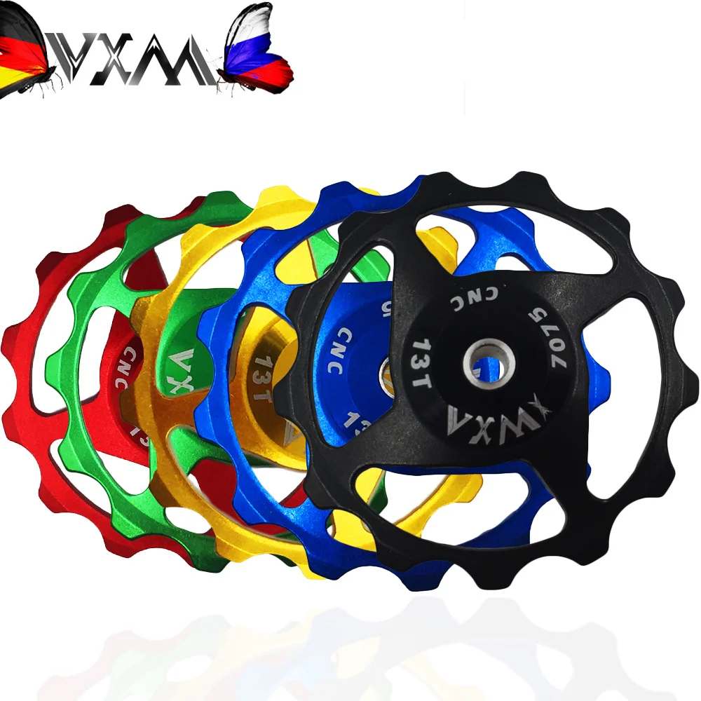 VXM 11 13 лет велосипедный задний переключатель опорное колесо подшипник шкива CNC