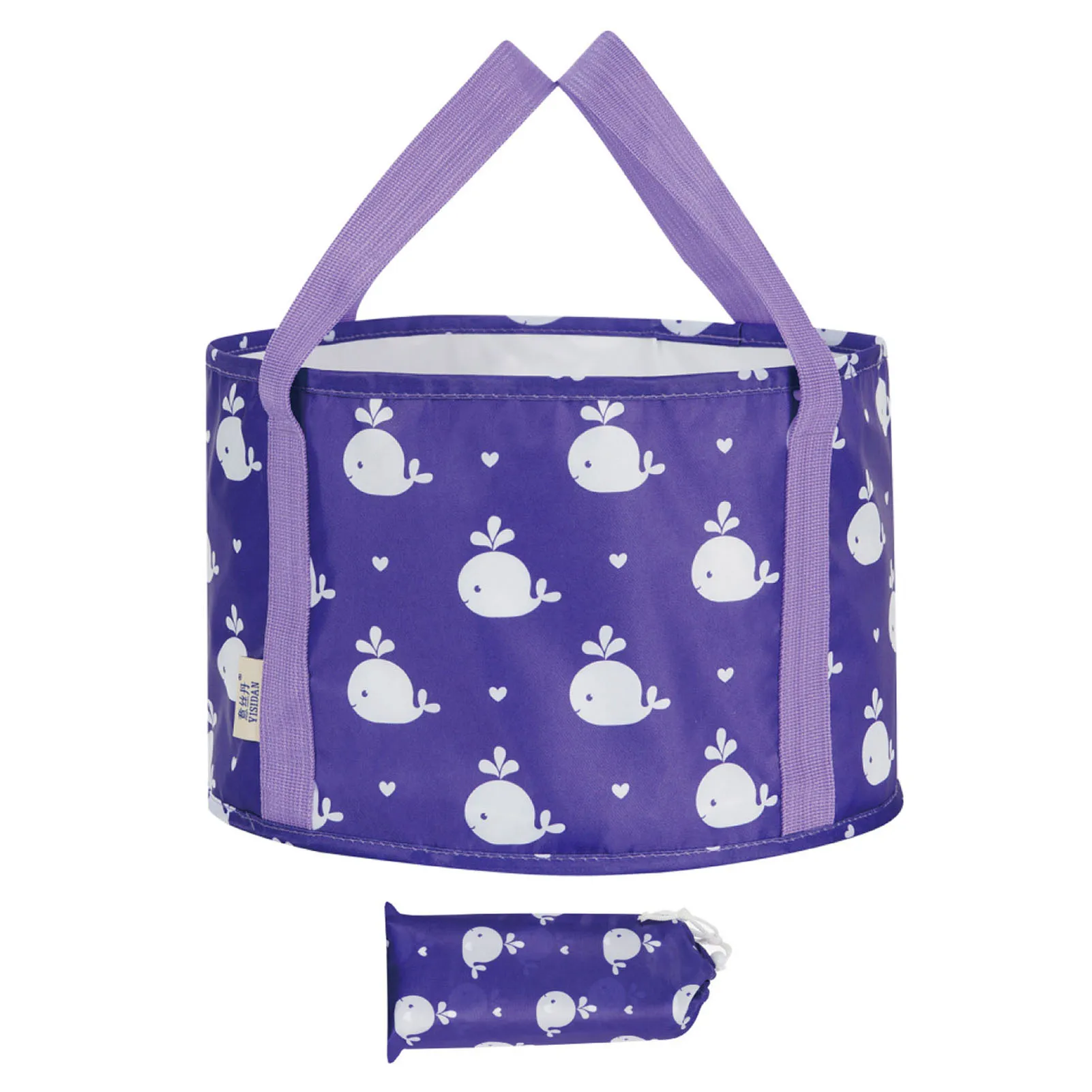 

12L Открытый водонепроницаемый складной бассейн 12L открытый стиральная инструмент рыболовный инструмент 37x20cm